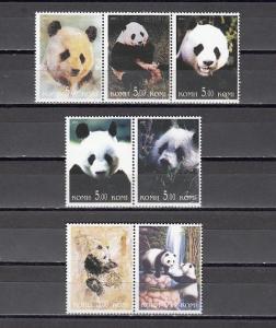 Komi, 2001 Russian Local. Panda Bear issue.