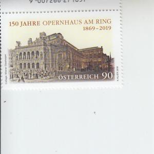 2019 Austria Opera House on the RIng (Scott 2783) MNH