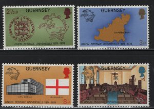 GUERNSEY,111-114,Hinged,UPU Cent.