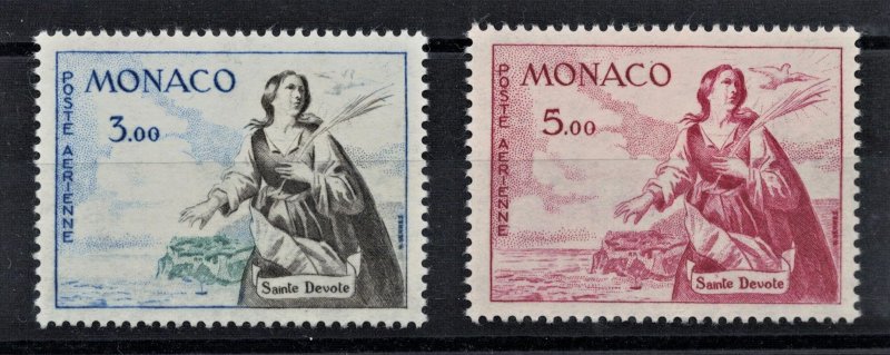 MONACO 1961 - 1962 - complete sets MNH (12 scans)