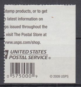 (F) ​USA Sc#4482-85 Holiday Evergreens  Block of 4  from ATM Booklet MNH