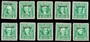 U.S. REV. DATED GREENS RD339-48  Mint (ID # 109497)