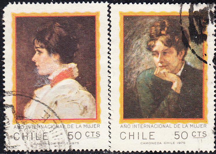 Chile #473-476 Used