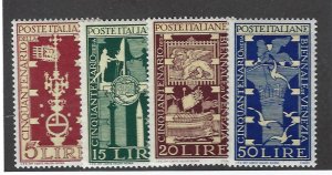 Italy  SC#510-513 MNH F-VF SCV$65.00.....Nice Opportunity!