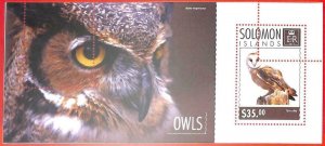 A4868 - SOLOMONS - ERROR MIPERF, block: 2014, owls, birds-