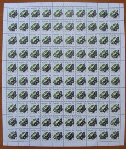 Australia 1983 35c Butterflies Defs (Tiger) sheet of 100 MUH**