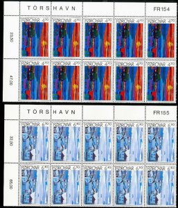 Faroe Islands Stamps # 166-7 MNH XF Lot of 10x sets Scott Value $30.00
