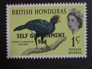 ​BRITISH HONDURAS-1964 SC#182-6 SELF GOVERNMENT-LOVELY BIRDS-MNH-VERY FINE