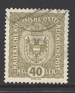 Austria 1916  Scott #154 used