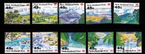 New Zealand Scott 1116-1125 Used set