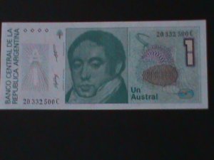 ​ARGENTINA-1985 CENTRAL BANK-$1 AUSTRAL-UN CIRCULATED-RARE & HARD TO FIND.