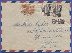 ICELAND  Airmail Cover, Reykajavik to USA, 4.20kr rate, BIN $3.50