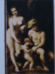 DHUFAR-WORLD FAMOUS NUDE ART PAINTINGS MNH VF-EST.$14 WE SHIP TO WORLD WIDE