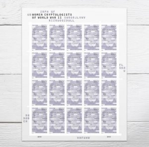 Women Cryptologist WWII Imperf/NDC Sheet of 20 Stamps MNH Ships 25 Oct 2022