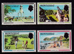 Montserrat 248-251 MNH VF