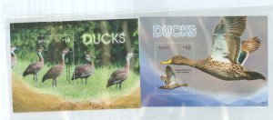 Nevis #1829-1830  Souvenir Sheet (Ducks)