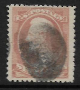 UNITED STATES, 148, USED,  TORN JACKSON