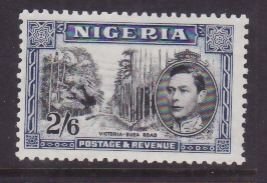 Nigeria-Sc#63- id6-unused og NH 2sh6p KGVI-1951-any rainbow coloring has