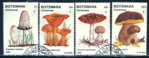 Botswana; 1982: Sc. # 321-324: O/Used CTO Cpl. Set