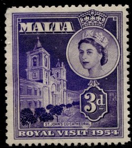 Malta #242 Royal Visit Issue MNG