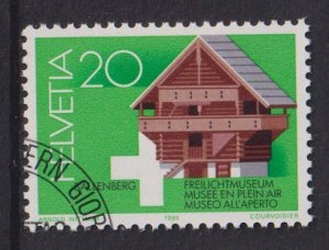 Switzerland   #694 cancelled 1981 Granary Kiesen 20c
