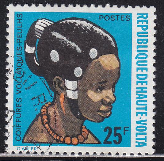 Burkina Faso 272 African Hair Styles 1972