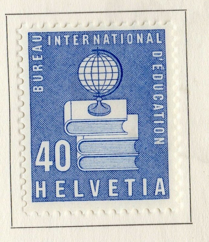 Switzerland Helvetia 1958 Early Issue Fine Mint Hinged 40c. NW-170868