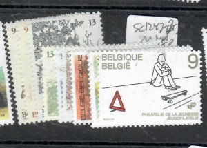 BELGIUM SC 1247-1257         MNH     P0411D H