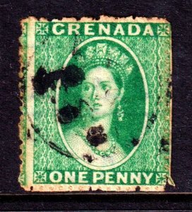 Grenada 1863-71 QV 1d Used SG 4 CV £17