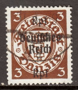 Danzig - Scott #244 - Used - SCV $2.40