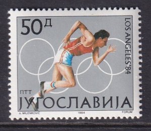 Yugoslavia 1683 Summer Olympics MNH VF