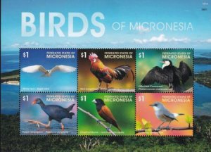 US 1169 Trust Territories Micronesia NH VF Birds Sheet