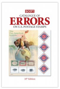 Scott Catalogue of Errors on US Postage Stamps - 18th Edition Book / Price Guide 