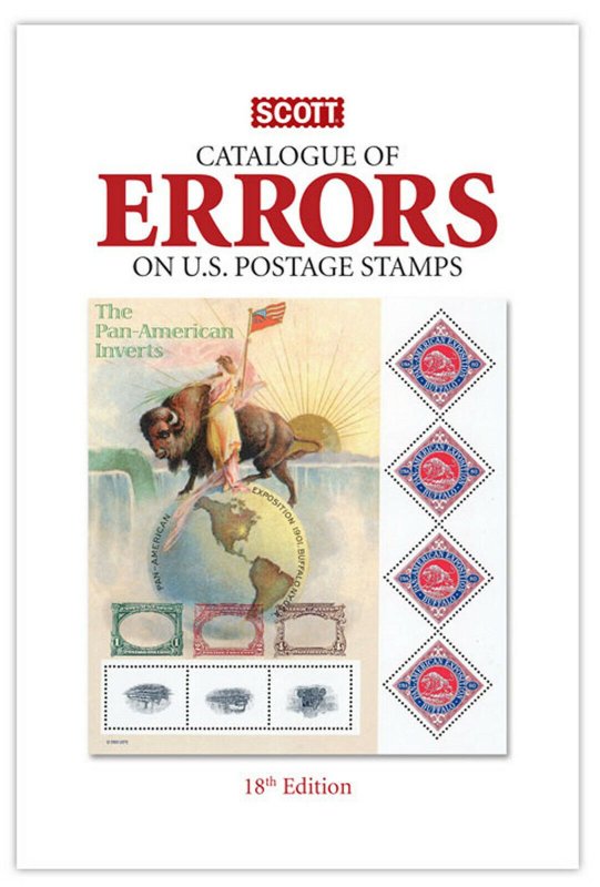 Scott Catalogue of Errors on US Postage Stamps - 18th Edition Book / Price Guide 