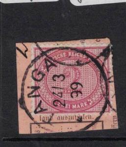 German East Africa Tanganyika Forerunner Used Tanga SON CDS VFU (1dqj)