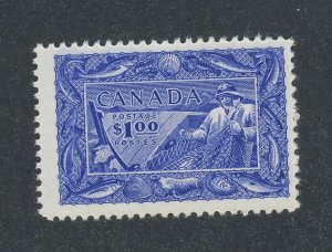 Canada $1.00 Stamp #302 -$1.00 Fisheries MNH VF  Guide Value= $60.00