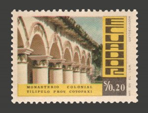 ECUADOR 1975 SCOTT # 896. UNUSED.