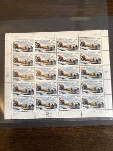 SCOTT# 3235 SHEET OF 20 GOLD RUSH STAMPS 32 CENT FACE  MNH 1998 US