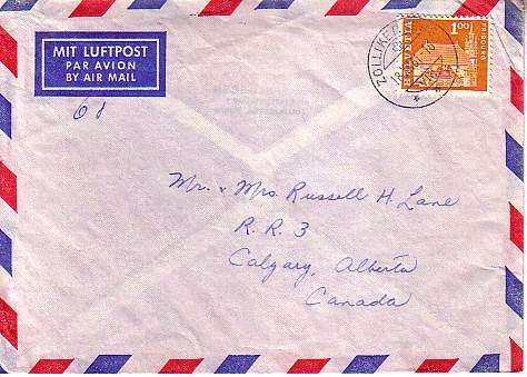 Switzerland, Airmail