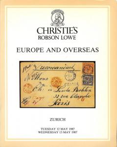 Christie's Robson Lowe: Sale # 8163  -  Europe and Overse...