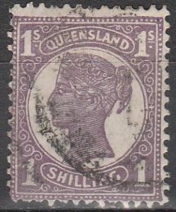 Queensland #121  F-VF Used CV $4.75  (A5846)