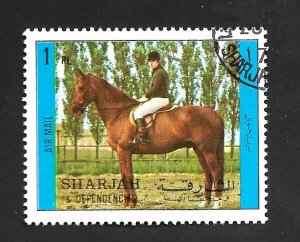 Sharjah 1972 - FDC - Scott #Unlisted