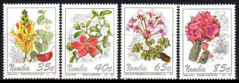 1994 Namibia 772-775 Flowers