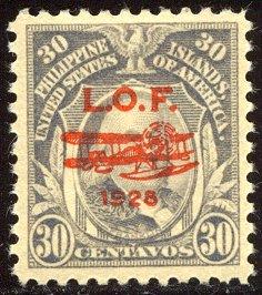 PHILLIPINES #C27 Mint - 1928 30c Gray