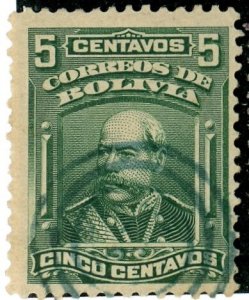Bolivia, Scott #105, Used