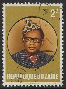 Zaire #1055 (1982), postally used single, cat. $0.25
