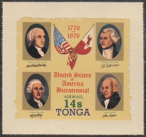 Tonga 1976 MH Sc #C195 14s Signers of Declaration of Independence US Bicenten...