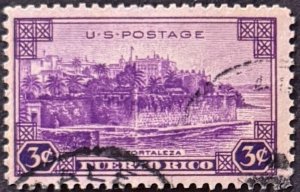 US stamp #801 used