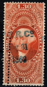 US #R77c  Used CV $120.00 (X2553)