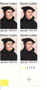 Scott US # 2065, Plate Block of 4